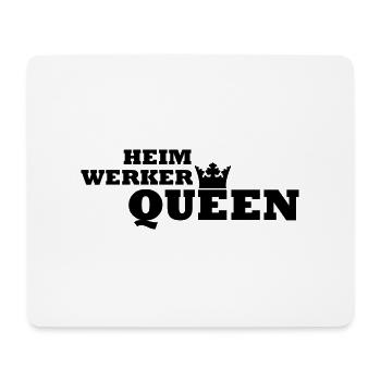 Heimwerker Queen - Mousepad (Querformat) - Weiß - Vorne