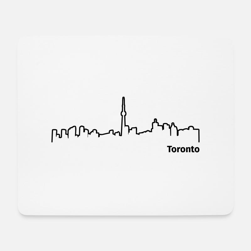 Toronto - Mouse Pad (horizontal) - white
