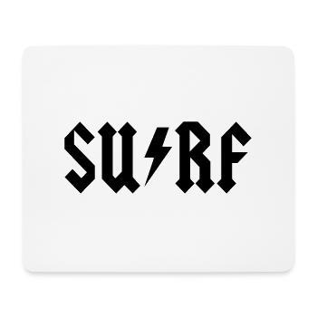 surfen - Mousepad (Querformat) - Weiß - Vorne