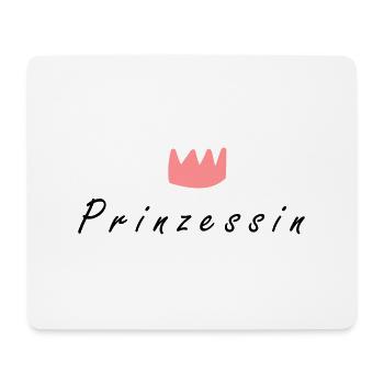 Prinzessin - Mousepad (Querformat) - Weiß - Vorne
