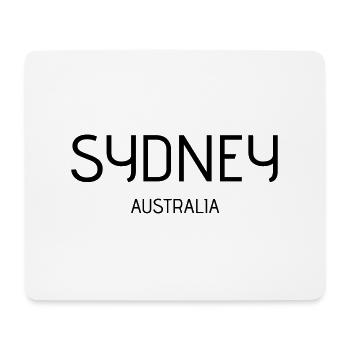 sydney - Tapis de souris (format paysage) - blanc - Devant