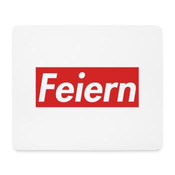Celebrate lettering gift - Mouse Pad (horizontal) - white - Front