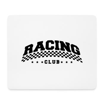 racing_club_design_1 - Mousepad (Querformat) - Weiß - Vorne