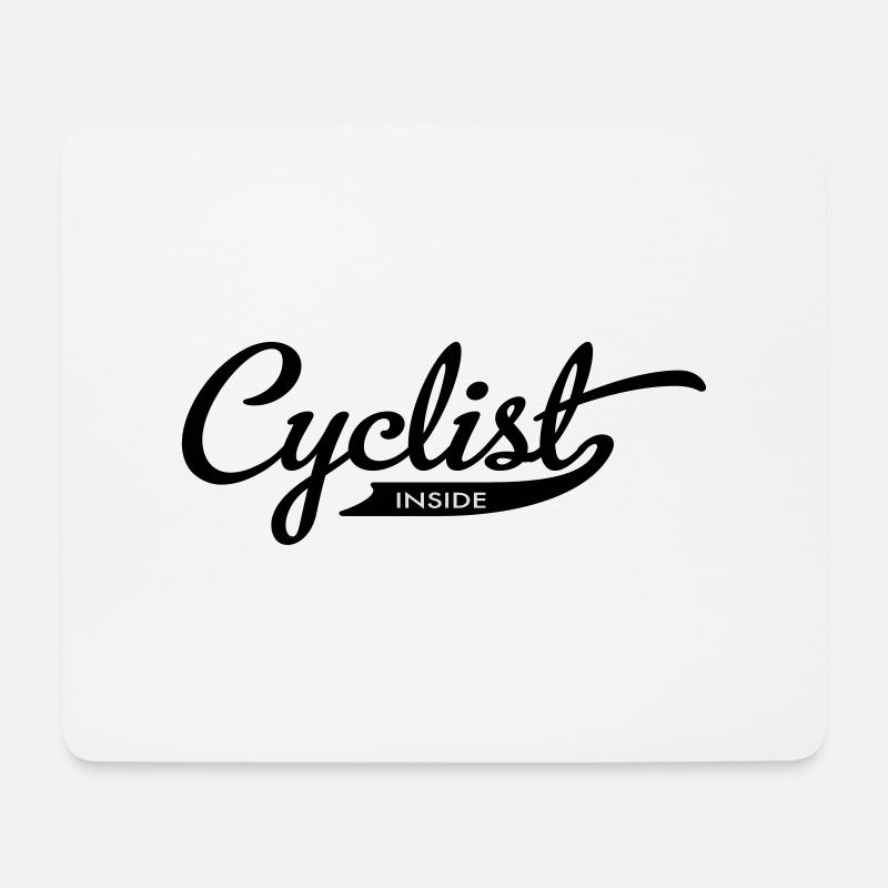 Radsport - Mousepad (Querformat) - Weiß