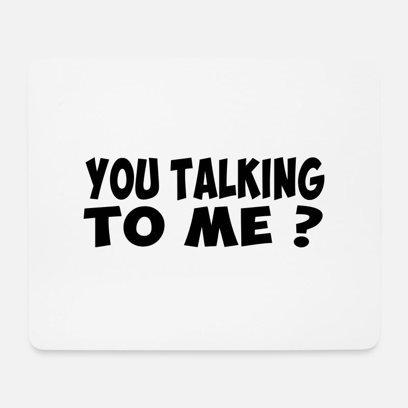 Badass Slogan Humor Zitat - Mousepad (Querformat) - Weiß