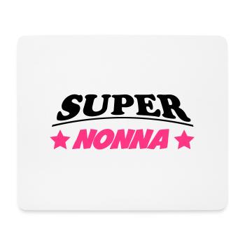 Super nonna - Mouse Pad (horizontal) - white - Front