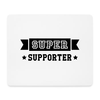Supporter / Supportrice / Sport / Supporteur - Tapis de souris (format paysage) - blanc - Devant