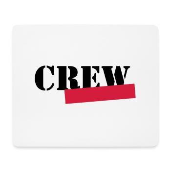 crew member - Mouse Pad (horizontal) - white - Front