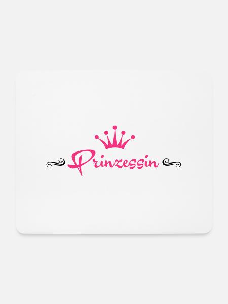 Märchenprinzessin - Mousepad (Querformat) - Weiß
