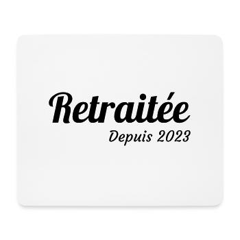 Ruhestand / Rentner / Rentnerin / Rente - Mousepad (Querformat) - Weiß - Vorne