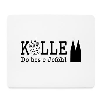 Kölle Do bes e Jeföhl - VECTOR Dom Karneval - Mousepad (Querformat) - Weiß - Vorne