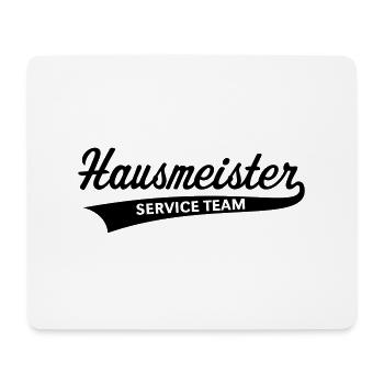 Hausmeister Service Team (Facility Manager, Beruf) - Mousepad (Querformat) - Weiß - Vorne