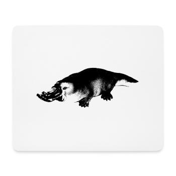 Platypus - Mouse Pad (horizontal) - white - Front