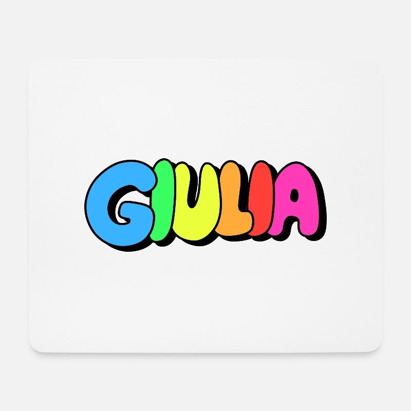 Giulia - Mouse Pad (horizontal) - white