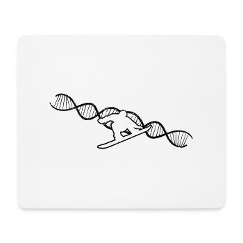 Snowboard Winter Sports Snowboarder Saying - Mouse Pad (horizontal) - white - Front