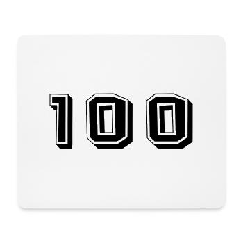 100 YEARS. 100th ANNIVERSARY. ANNIVERSARY 100 YEARS. - Mouse Pad (horizontal) - white - Front