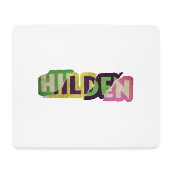 Hilden Deutschland Stadt Schrift Punk Retro - Mousepad (Querformat) - Weiß - Vorne