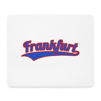 Francfort Allemagne Souvenir - Tapis de souris (format paysage) - blanc - Devant