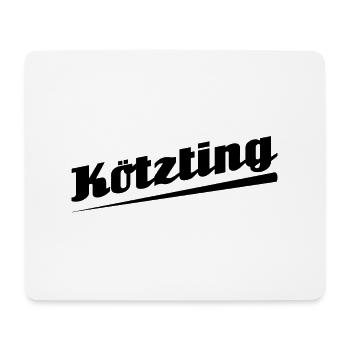 Kötzting - Textdesign mit Stadtnamen - Mousepad (Querformat) - Weiß - Vorne