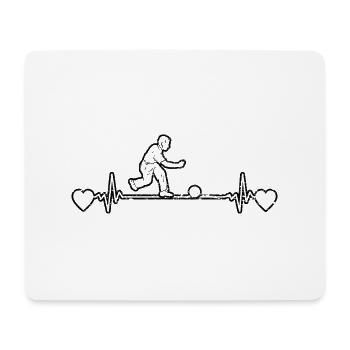Kegeln Bowling Kegel Bowler Bowlingkugel Geschenk - Mousepad (Querformat) - Weiß - Vorne