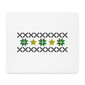 Modèle Norvège - Tapis de souris (format paysage) - blanc - Devant