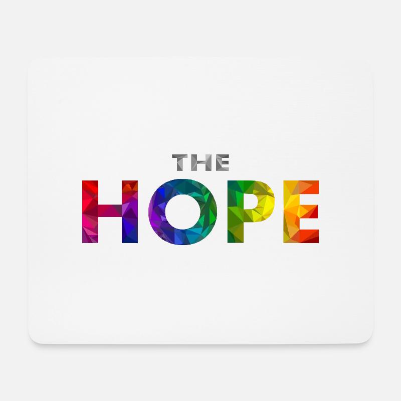 The Hope - Mouse Pad (horizontal) - white