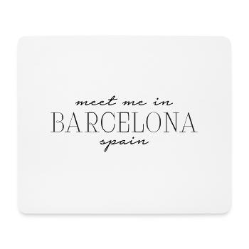 Spanien Barcelona - Mousepad (Querformat) - Weiß - Vorne
