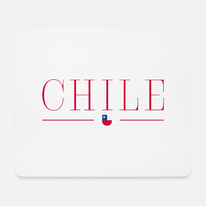 Ich liebe Chile - Mousepad (Querformat) - Weiß