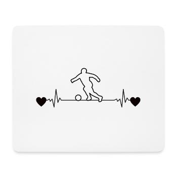 Soccer Design Soccer Team Soccer Player - Mouse Pad (horizontal) - white - Front
