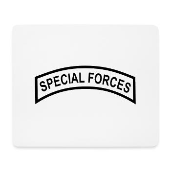 Special Forces Tab - Mouse Pad (horizontal) - white - Front