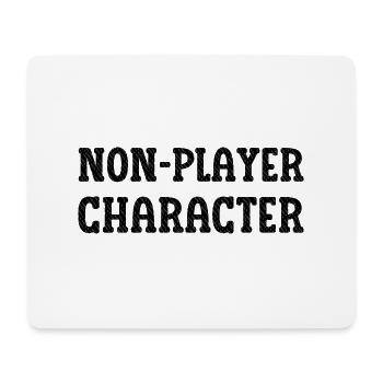 Non-player character - Mouse Pad (horizontal) - white - Front