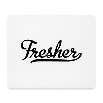 Fresher - Mousepad (Querformat) - Weiß - Vorne