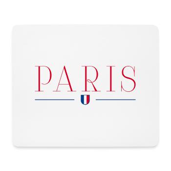 Paris, Frankreich Stil Design T-Shirt - Mousepad (Querformat) - Weiß - Vorne
