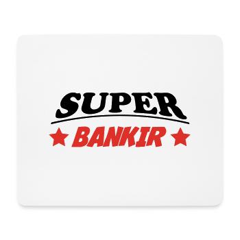 SUPER BANKIR 3888 - Mousepad (Querformat) - Weiß - Vorne