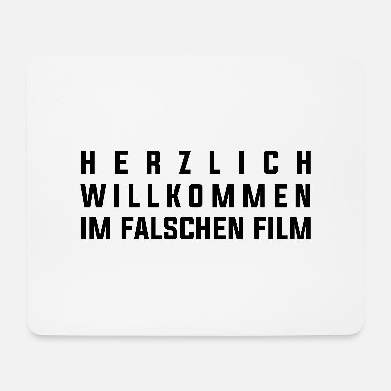 Lustiger Spruch Bild Witzig Humor Geschenkidee - Mousepad (Querformat) - Weiß