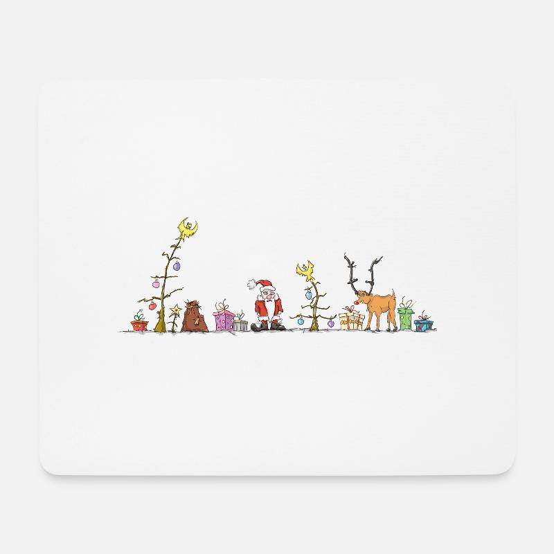 Weihnachten - Mousepad (Querformat) - Weiß