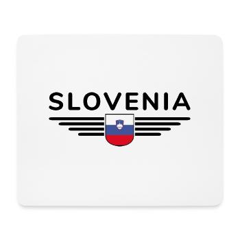 Stylisches Slowenien Design - Mousepad (Querformat) - Weiß - Vorne