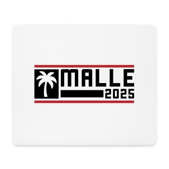 Malle 2025 Palme - Mousepad (Querformat) - Weiß - Vorne