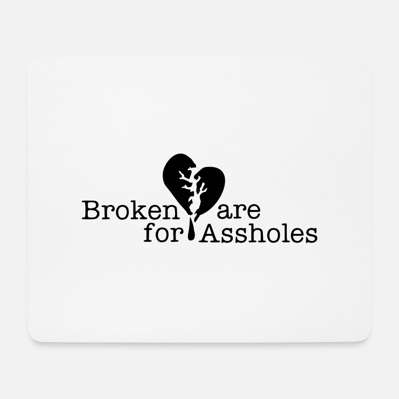 Heart Lovesickness Dear Friends Mrs. Husband - Mouse Pad (horizontal) - white