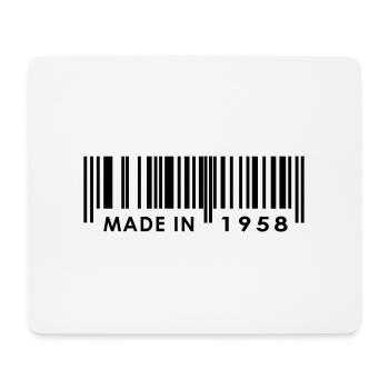 Geburtstag 1958 - Mousepad (Querformat) - Weiß - Vorne