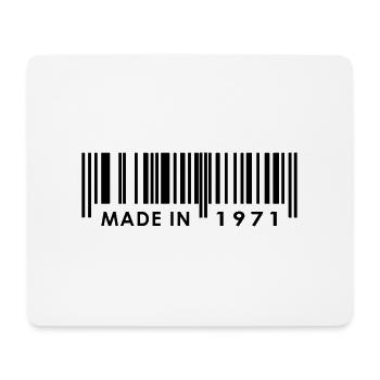 Anniversaire 1971 - Tapis de souris (format paysage) - blanc - Devant