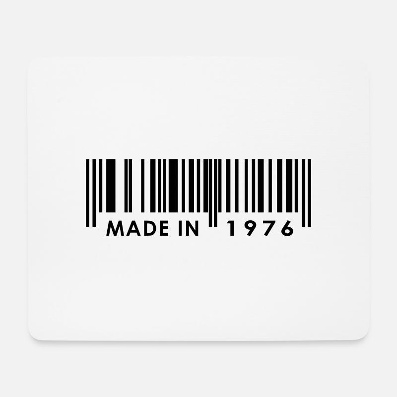 Anniversaire 1976 - Tapis de souris (format paysage) - blanc
