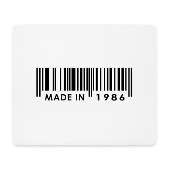Anniversaire 1986 - Tapis de souris (format paysage) - blanc - Devant