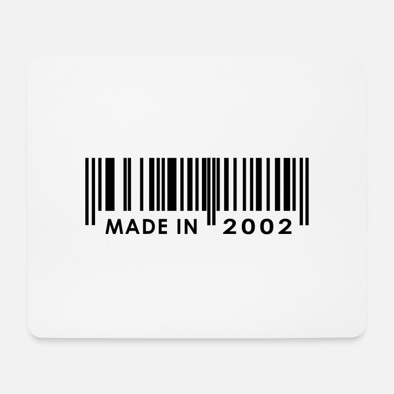 Geburtstag 2002 - Mousepad (Querformat) - Weiß
