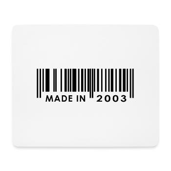 Birthday 2003 - Mouse Pad (horizontal) - white - Front