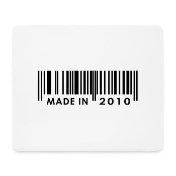 Anniversaire 2010 - Tapis de souris (format paysage) - blanc - Devant