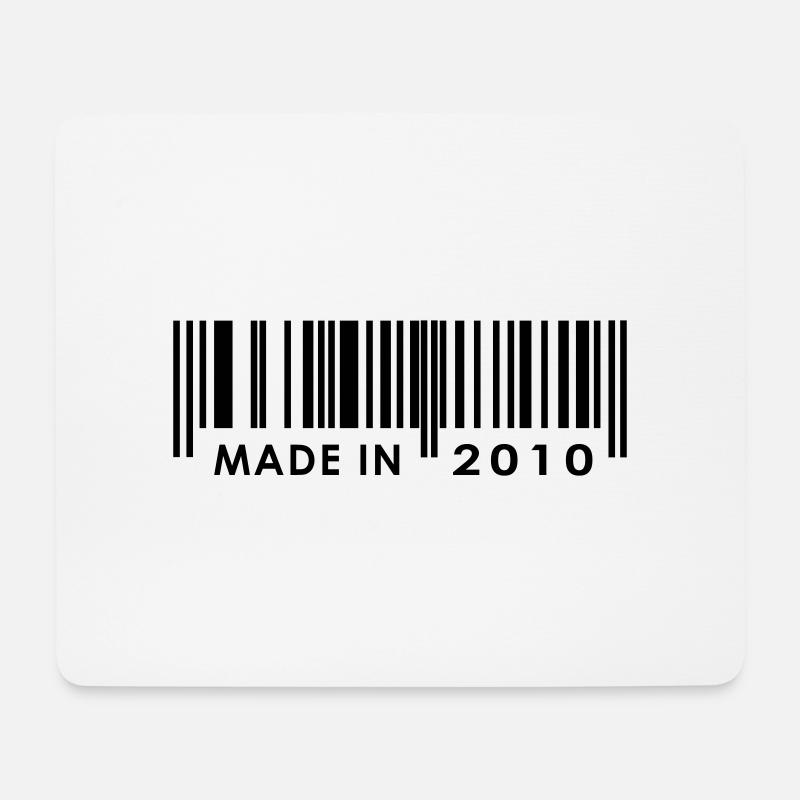 Geburtstag 2010 - Mousepad (Querformat) - Weiß