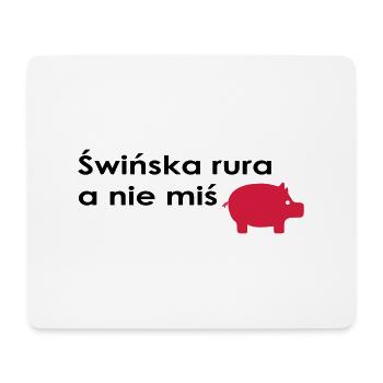 Swinskarura - Mousepad (Querformat) - Weiß - Vorne
