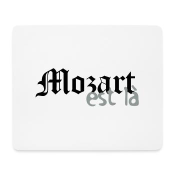 mozart est là - Tapis de souris (format paysage) - blanc - Devant
