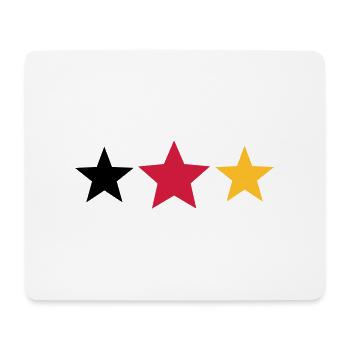 Deutschland - Mousepad (Querformat) - Weiß - Vorne